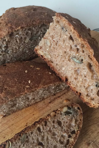 Pane al kefir